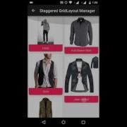 Android Staggered And Horizontal RecyclerView Demo
