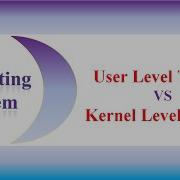 User Thread Vs Kernel Thread
