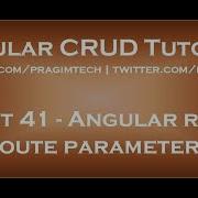Angular Read Route Parameters