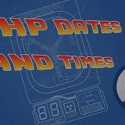 PHP Date And Time DateTime Objects