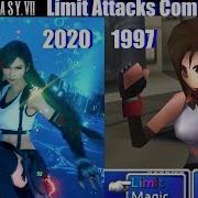 Final Fantasy VII Remake Vs Original All Limit Attacks Comparison 1997 Vs 2020