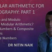 2 Modular Arithmetic For Cryptography Part 1 Modulo Prime Number Composite Number Coprime Number
