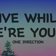 One Direction Live While We Re Young Lyrics