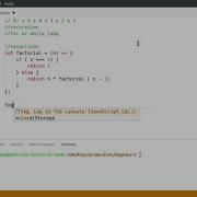 Factorial Of A Number Through Recursion