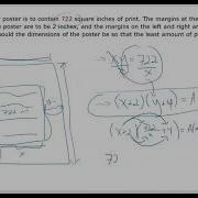 Optimization Problem Poster And Print Calculus 1