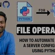 Day 12 Python For DevOps Python File Operations Update Server Configuration Using Python