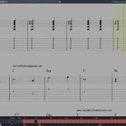 Umbra Bella Full Track Rockschool Electric Guitar Grade 1 Tabs Notations