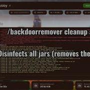 OpenSource BackdoorFinder For Minecraft ThiccIndustries RAT Disinfector