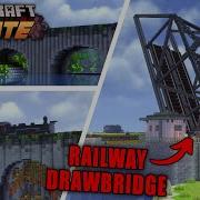 Upgrading My Railway With DRAWBRIDGES In Minecraft Create Mod
