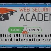 SQL Injection Lab 11 Blind SQL Injection With Time Delays And Information Retrieval