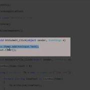 Saving ListBox Items In C