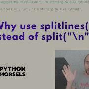 Split Text Into Lines With The Python S Splitlines Method