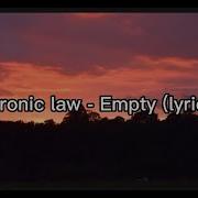 Chronic Law Empty Lyrics