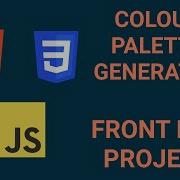 How To Code A Colour Palette Generator HTML CSS And JavaScript Tutorial Front End Project