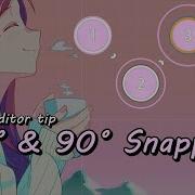 Osu Editor Tip Snapping Objects At 45 90