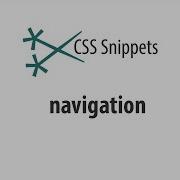 Simple Horizontal Navigation