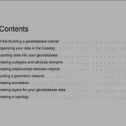 Building A Geodatabase Intro