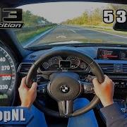 535HP BMW M3 Competition F80 FAST On AUTOBAHN NO SPEED LIMIT By AutoTopNL