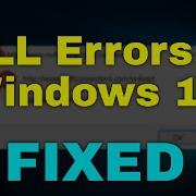 How To Fix DLL Errors In Windows 11