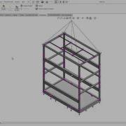 SOLIDWORKS Центр тяжести опрокидывание и подъём