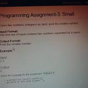 Programming Assignment 3 The Joy Of Computing Using Python 2020