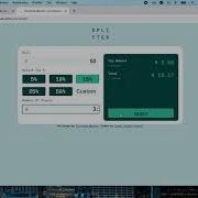 FrontEnd Mentor Tip Splitter App