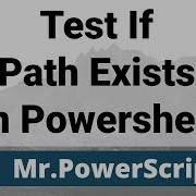Win Championships In Powershell With Test Path