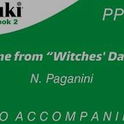 Suzuki Violin Book 2 Theme From Witches Dance Piano Accompaniment PPM 60