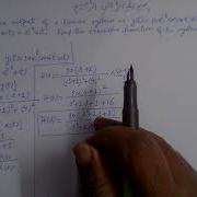 Muhammad Farooq I Azam Solved Problem To Find Transfer Function And Impulse Response Of A System