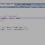 XHTML And CSS Tutorial 30 Styling Using Classes