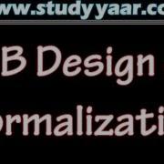 Database Design And Normalization Full Video