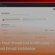 Vitamail Email Validator