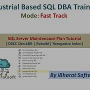 50 SQL Server Maintenance Plan Tutorial DBCC CheckDB Rebuild Reorganize Index Ibharatsoftware