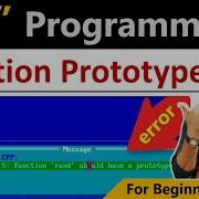 What Is Function Prototype Function Chapter In C Language By Rahul Chaudhary