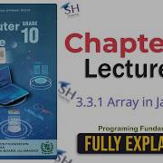 Computer Science Class 10 Chapter 3 3 3 1 Lecture 7 Array In JavaScript NBF