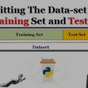 6 Splitting Dataset Into Training And Test Set Data Preprocessing