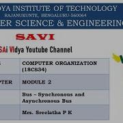 Module 2 Bus Synchronous And Asynchronous Bus