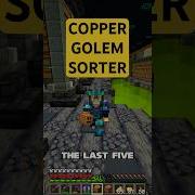 The Ultimate Copper Golem Auto Sorter In Minecraft