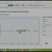 Video StatKey Descriptive 1Quant