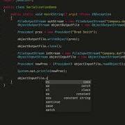 Object Serialization