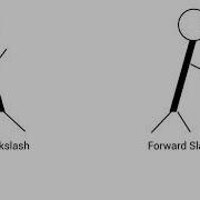 Backslash Or Forward Slash