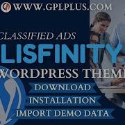 Lisfinity Classified Ads WordPress Theme Download Installation Import Demo Data