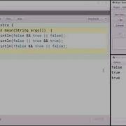 Boolean Operators Java
