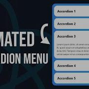 Build An Animated Accordion Menu With React Tailwind