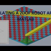 2DOF Robot Arm Simulation Code Demonstration MEC4406 A1