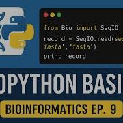 Biopython Introduction Bioinformatics With Python Ep 9