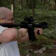 M4 Carbine Assault Rifle With Muzzle Flash HD