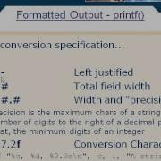 08 03 Formatted Output Printf PT1 C Tutorial