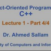 Object Oriented Programming With C Lecture 1 Part 4 4