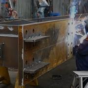 Fabrication Process Of Steel Building Frame And The Fully Automatic Steel Frame Welding Line